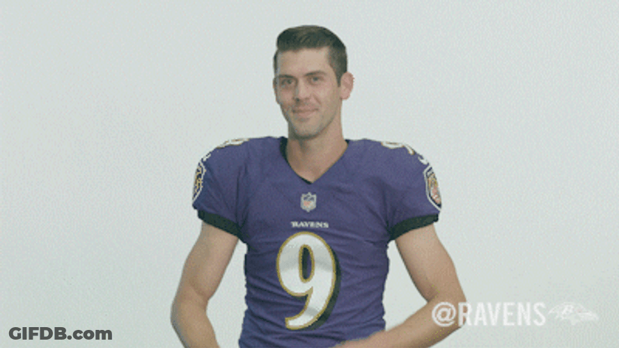 Baltimore Ravens Justin Tucker Thumbs Up GIF