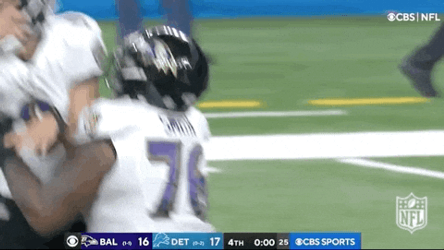 Baltimore Ravens Lifting Justin Tucker GIF