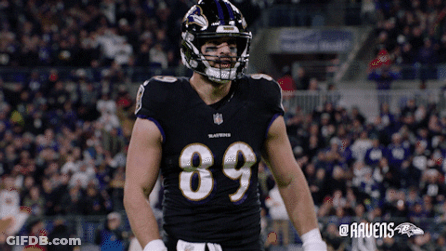 Baltimore Ravens Mark Andrews Hand Signal GIF