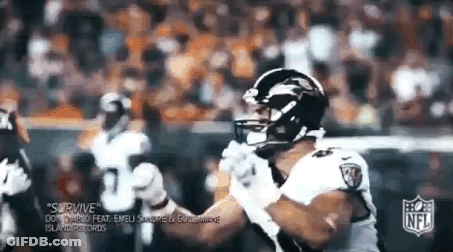 Baltimore Ravens Mark Andrews Powerful Bump GIF