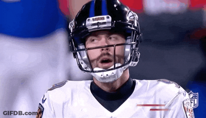 Baltimore Ravens Surprised Justin Tucker GIF