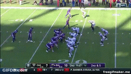 Baltimore Ravens Vs Minnesota Vikings Football Game GIF