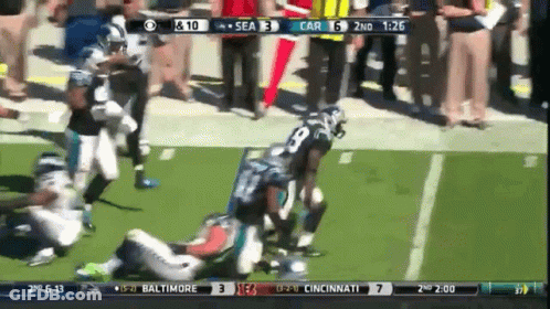 Baltimore Vs Cincinnati Football Game GIF