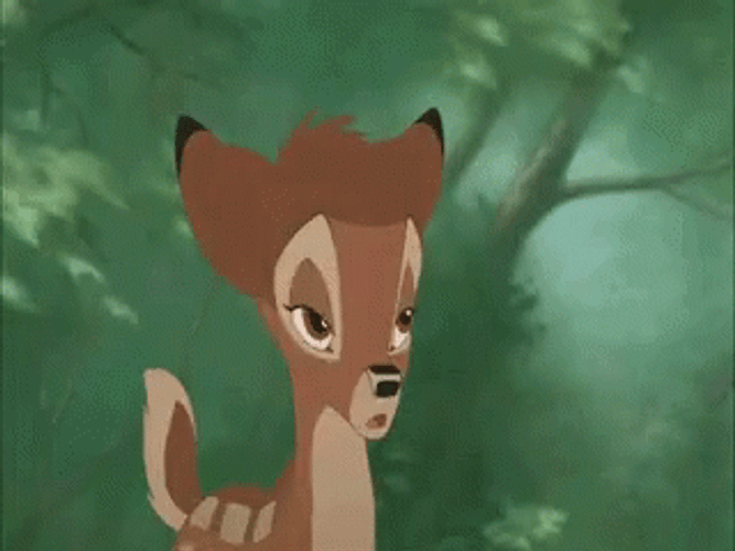 Bambi Eye Roll GIF