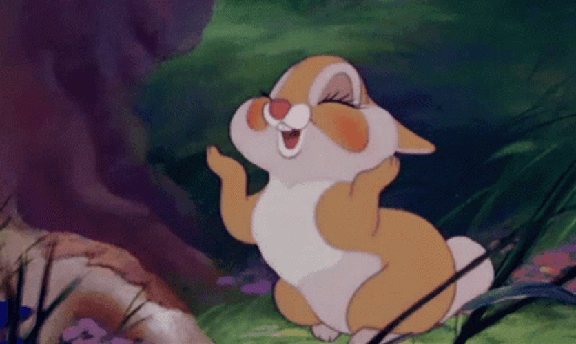 Bambi's Miss Bunny Plump Cheeks GIF