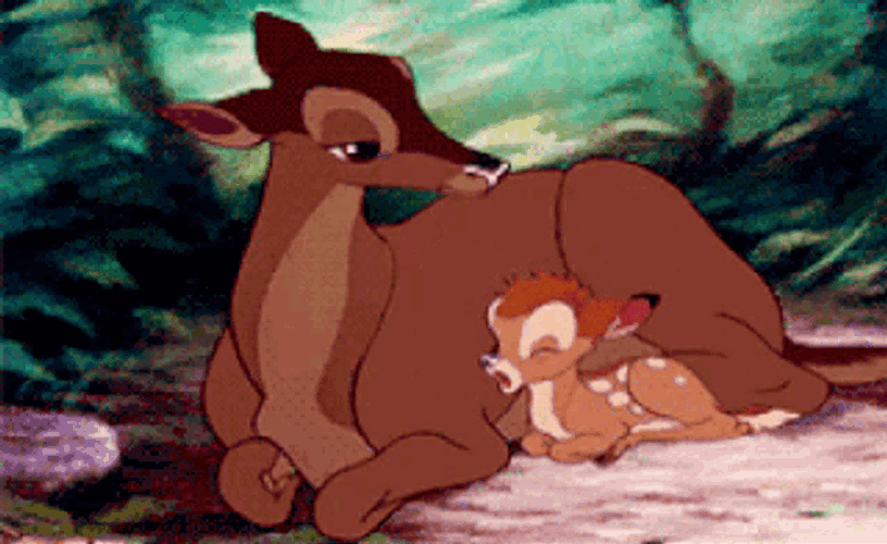 Bambi Yawn GIF