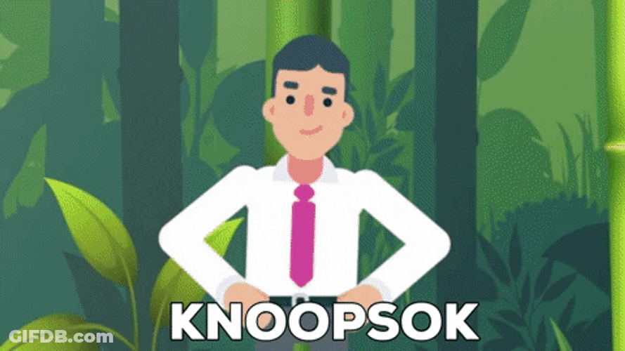 Bamboo Knoopsok GIF