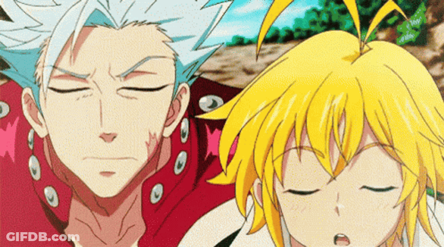 Ban And Meliodas Seven Deadly Sins GIF