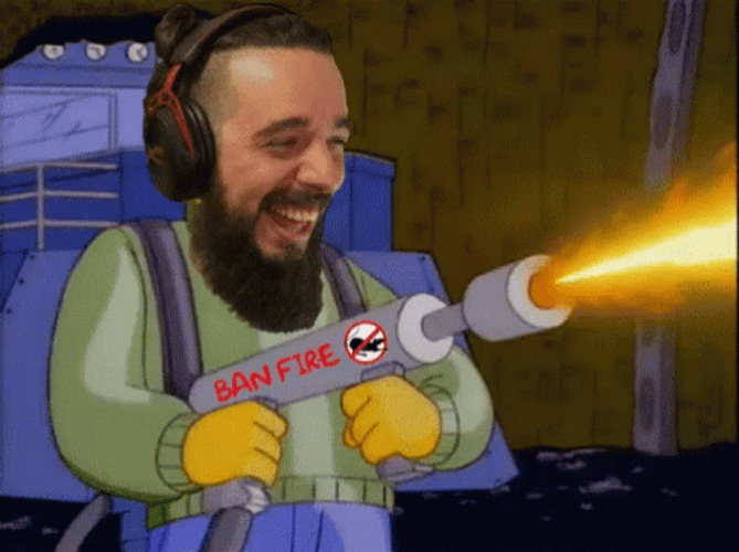 Ban Fire Kill It With Fire GIF