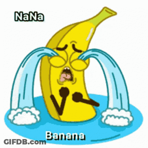 Banana Crying Tears GIF