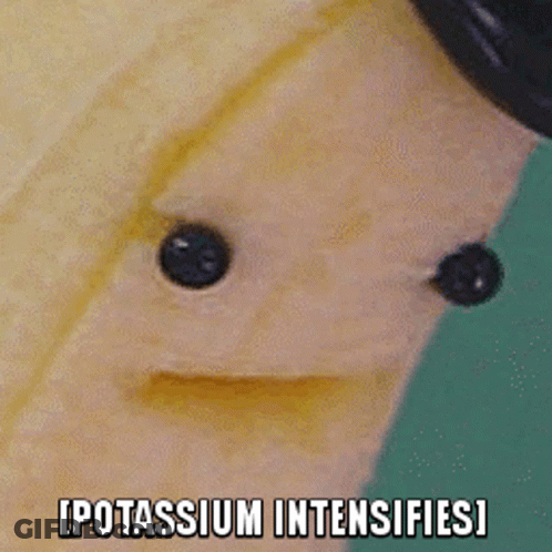 Banana Potassium Intensifies GIF