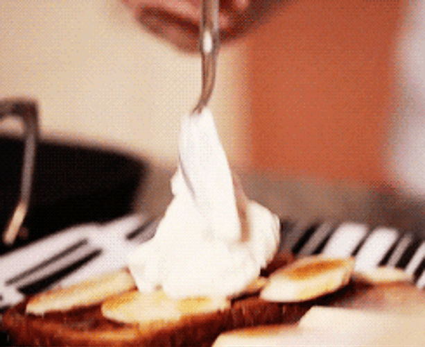 Banana Vanilla French Toast GIF