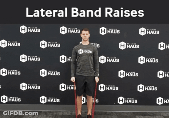 Band Lateral Raises GIF