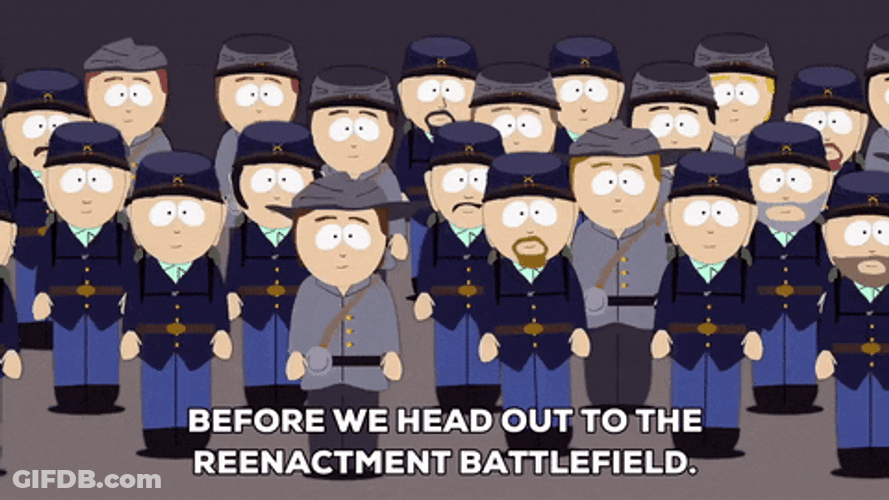 Band Of Brothers South Park Reenactment GIF