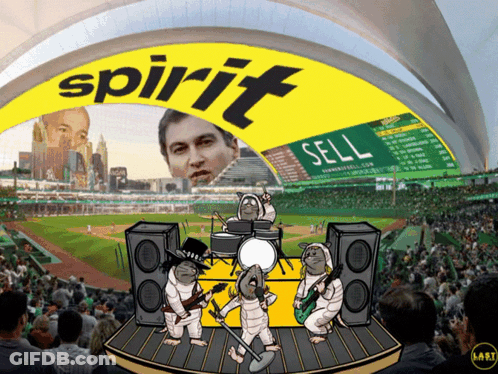 Band Playing In Front Of Spirit Sign GIF
