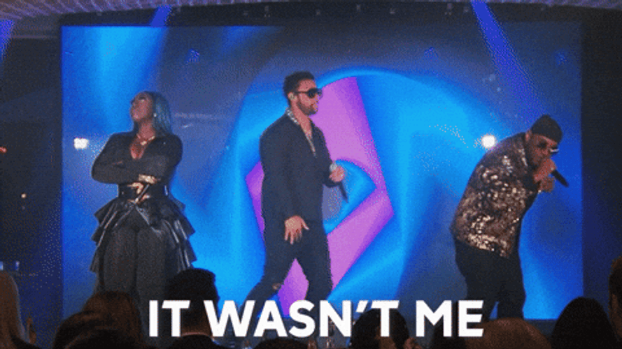 Band Singing It Wasn't Me GIF
