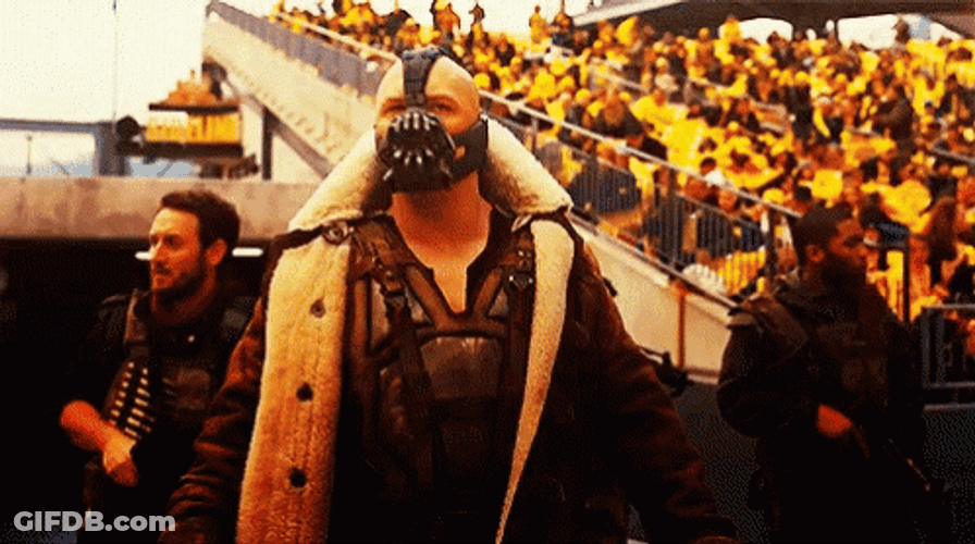 Bane Bare Knuckle Call Out GIF
