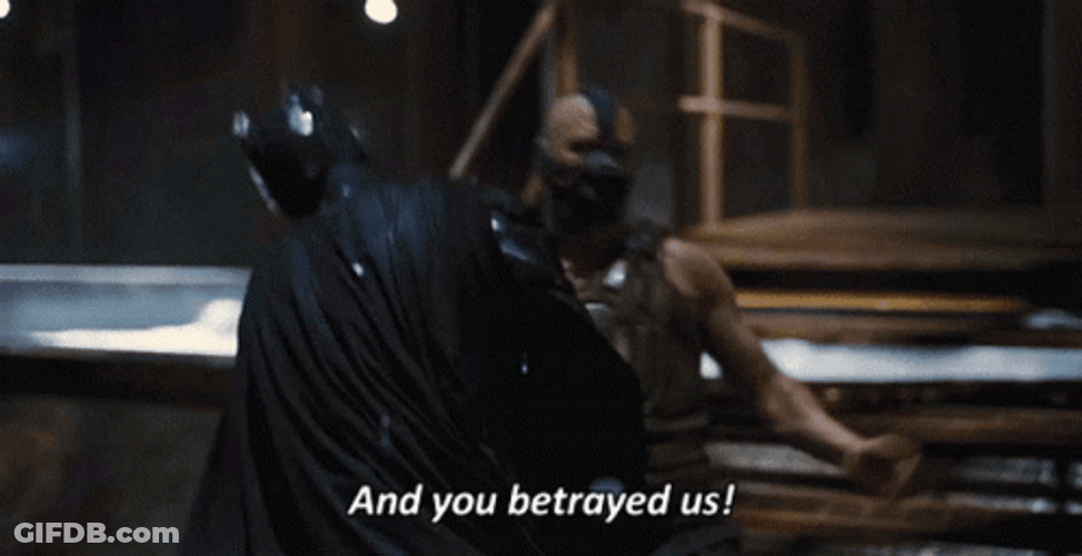 Bane Got Betrayed GIF