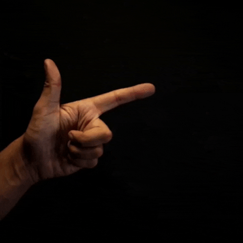 Bang Funny Finger Fake Gun GIF