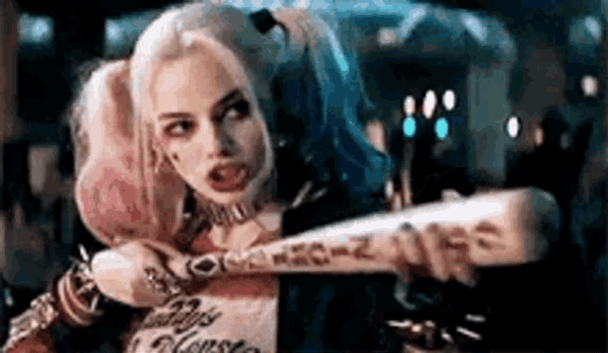Bang Harley Quinn GIF