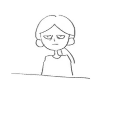Bang Head 2D Animation Frustration Simple GIF