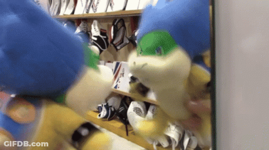 Bang Head Against Wall Frantic Puppets GIF