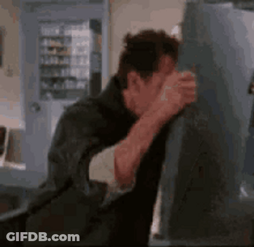 Bang Head Dr Cox Self Inflicted GIF