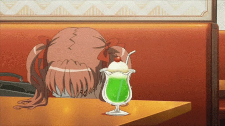 Bang Head On Desk Kuroko Shirai Anime GIF