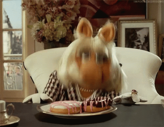 Bang Head On Desk Miss Piggy GIF