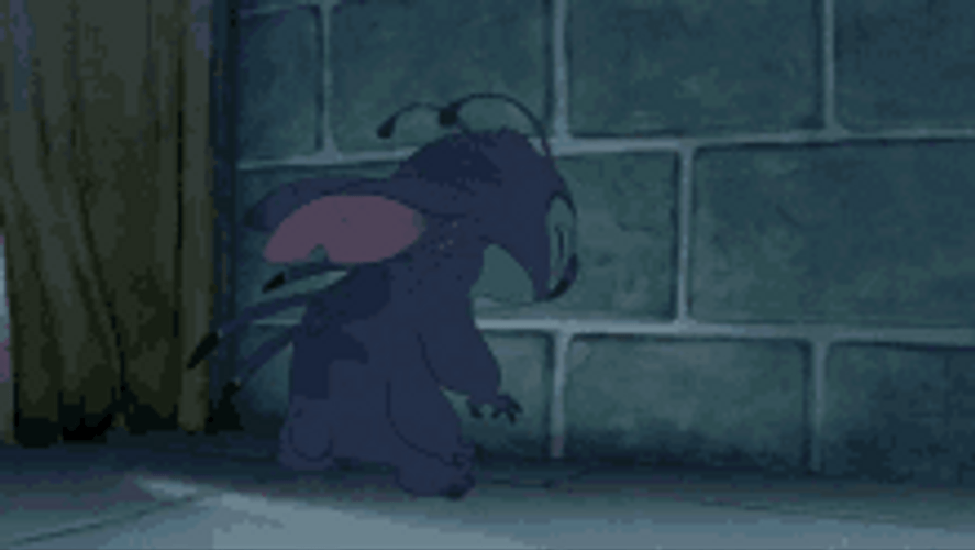 Bang Head Stich Wall Break GIF