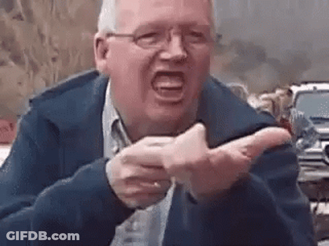 Bang Hilarious Man Vibrating Denture GIF