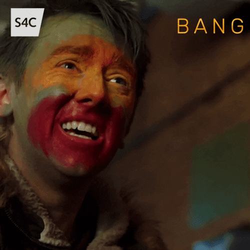 Bang Man Crying Gun Powder Burns GIF