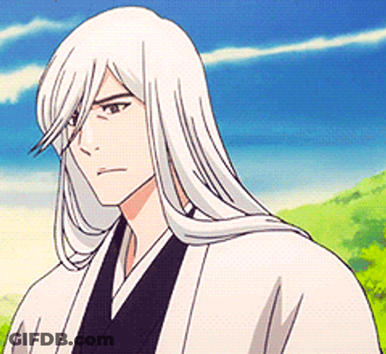 Bankai Bleach Jushiro Anime GIF