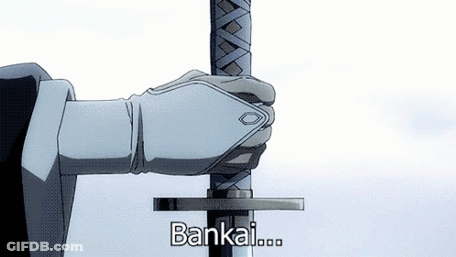 Bankai Senbonzakura Bleach Anime GIF