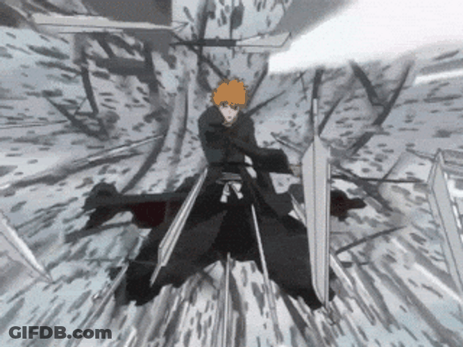 Bankai The Sealed Sword Bleach GIF