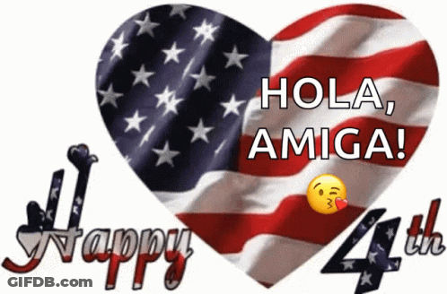 Banner Saying Happy 4Th Of July GIF