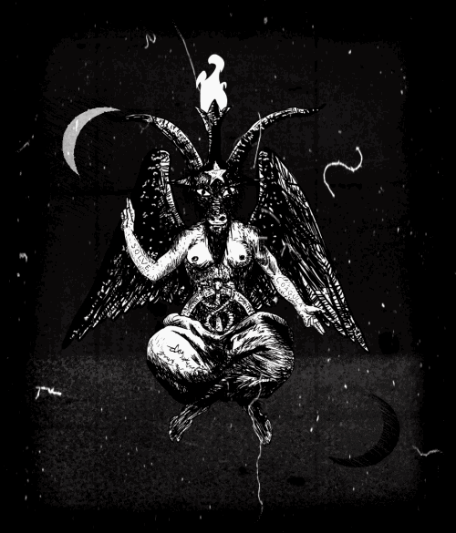Baphomet Band Dark Logo GIF