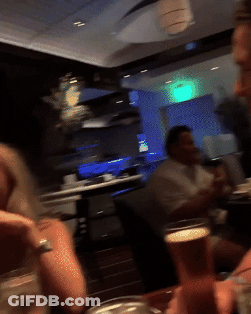 Bar Beer Chug Challenge Bottoms Up GIF
