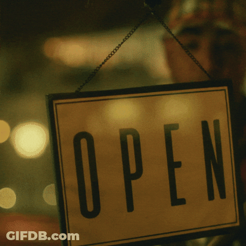 Bar Open Closed Sign GIF