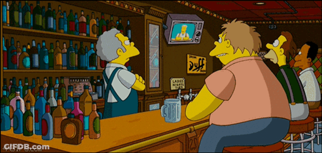 Bar Owner Moe Szyslak The Simpsons GIF