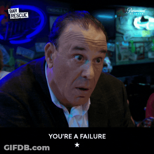Bar Rescue Jon Taffer Youre A Failure GIF