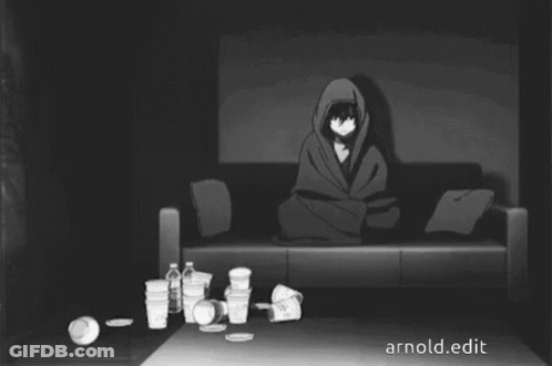Bar Saying Depression Mode GIF