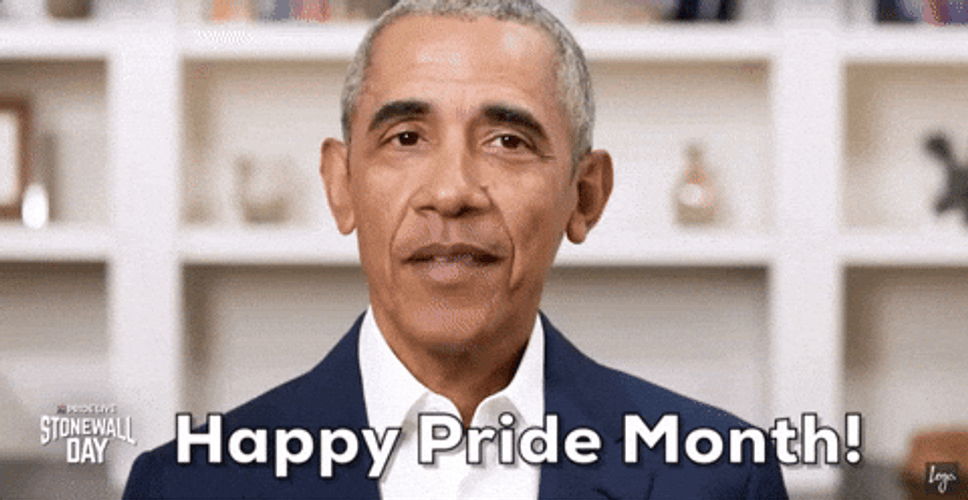 Barack Obama Happy Pride Month GIF