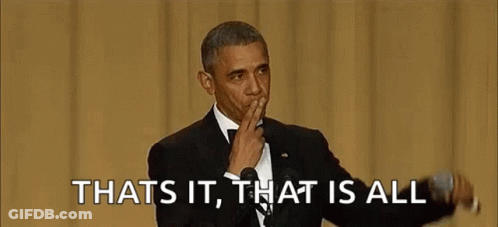 Barack Obama Is Giving A Speech And Covering His Mouth With His Hand While Holding A Microphone . GIF