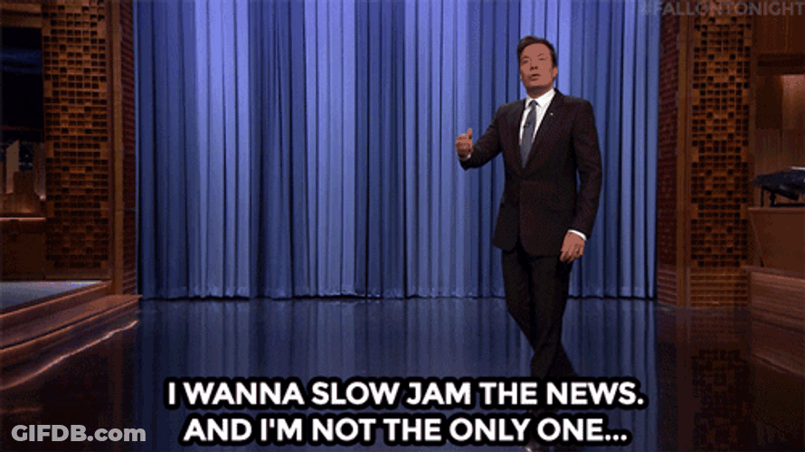 Barack Obama Jimmy Fallon Show Appearance GIF