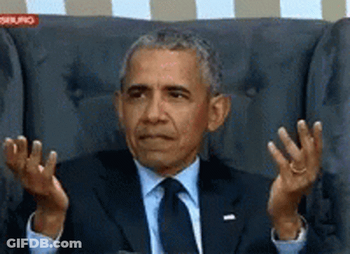 Barack Obama Making Funny Face GIF