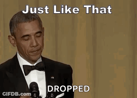 Barack Obama Making Funny Face GIF