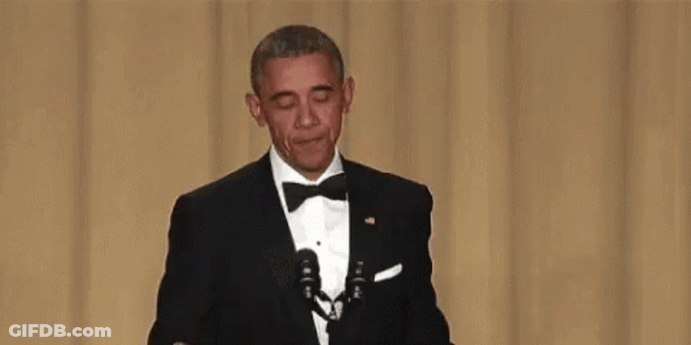 Barack Obama Mic Drop Meme GIF