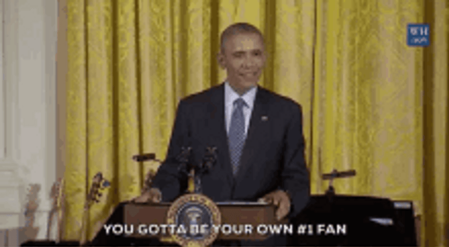 Barack Obama Number 1 Fan Speech GIF