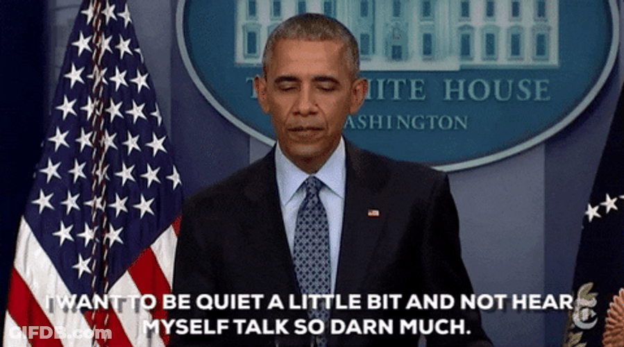 Barack Obama Person Talking In Front Of White House GIF